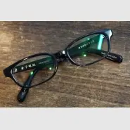 新宿店　眼鏡フレームご紹介　金子眼鏡 KC-04 CELLULOID BK