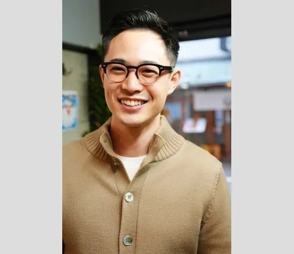 ★お客様ご紹介3031 TJ様　◆OLIVER PEOPLES　 barrie-J BK362/G LTD◆度なしVPレンズ