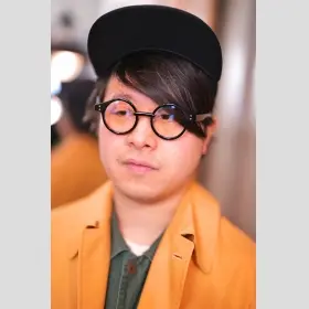 ビジョナップ　ブラック メガネ男子 & メガネ女子 」メガネ着用写真のご紹介