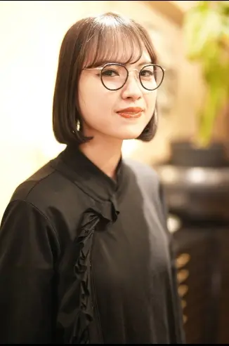 ★お客様ご紹介5398　T様　◆EYEVAN E-0515 (47) PBK PBK　◆HOYA 1.60 球面 VPレンズ