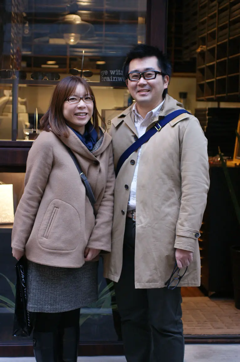 メガネ男子 & メガネ女子 」メガネ着用写真のご紹介