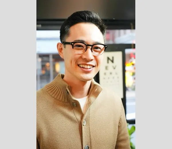 ★お客様ご紹介3031 TJ様　◆OLIVER PEOPLES　 barrie-J BK362/G LTD◆度なしVPレンズ