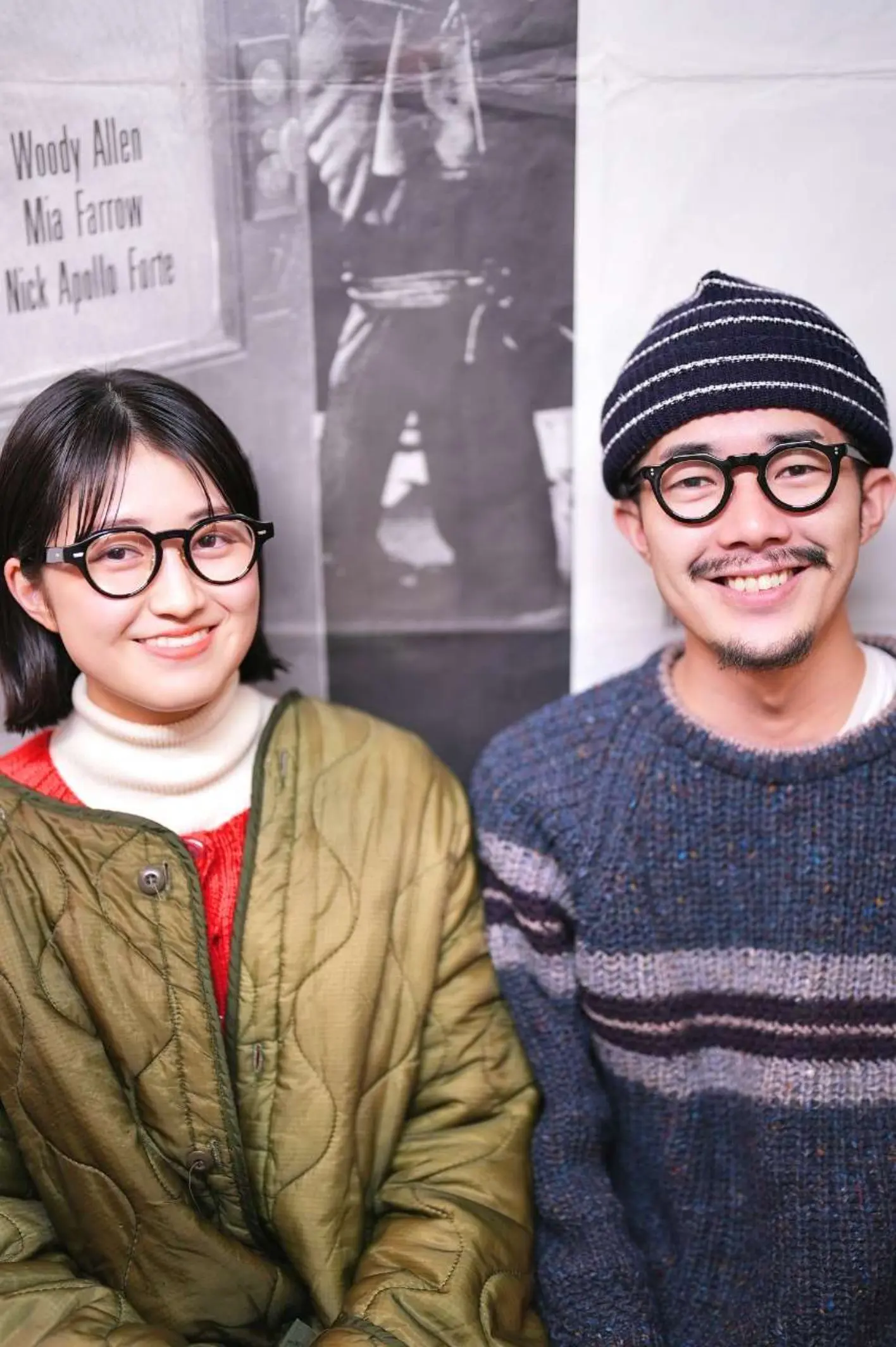 メガネ男子 & メガネ女子 」メガネ着用写真のご紹介