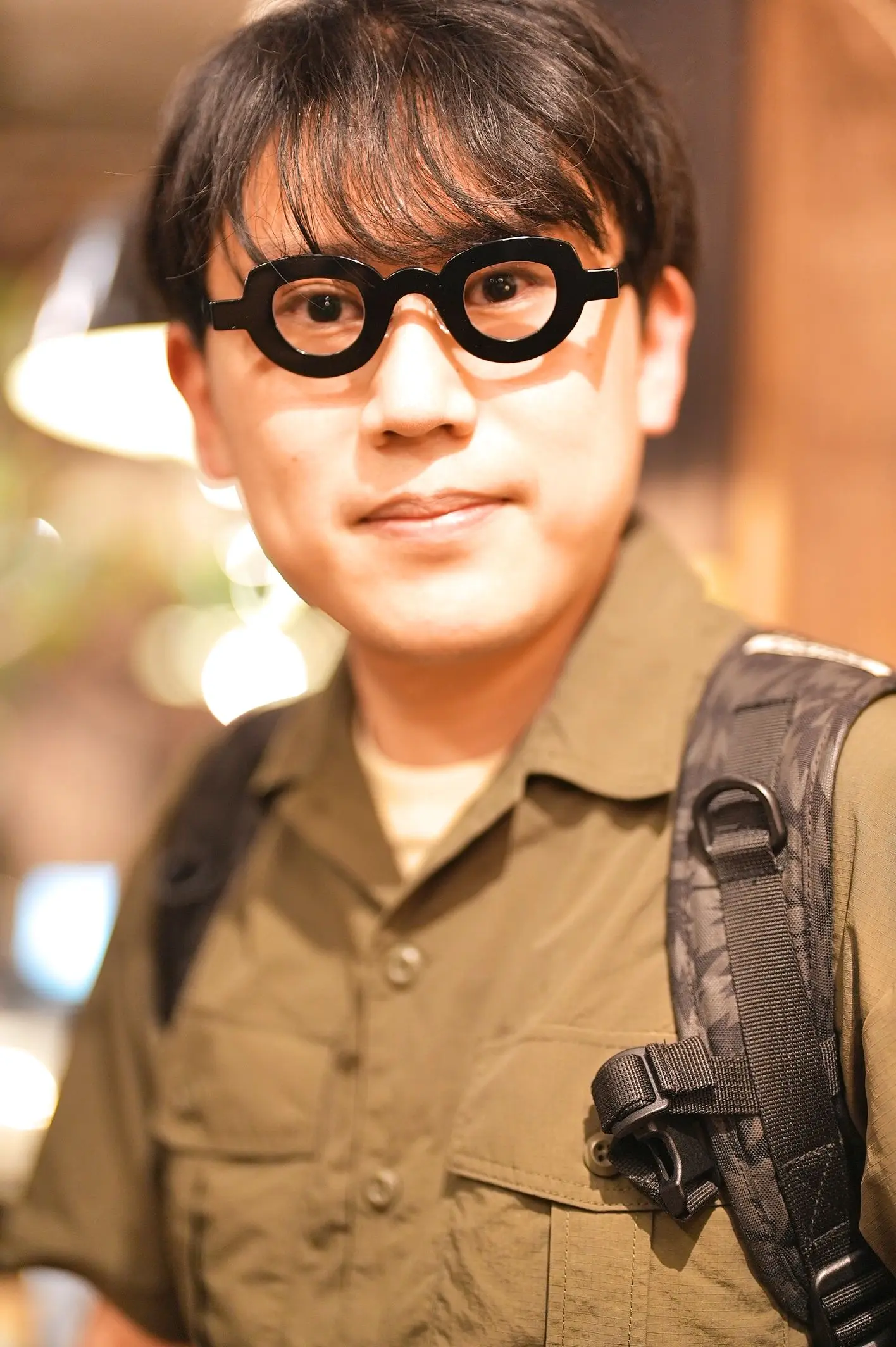 theo 希少モデル メガネ男子 & メガネ女子 」メガネ着用写真のご紹介