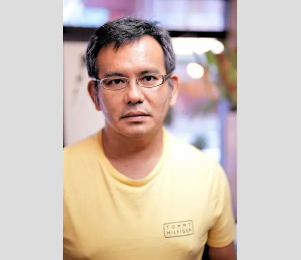 ★お客様ご紹介4423.  Kittisak様　◆JAPONISM- × POKER FACE JN-208P COL.SL　◆HOYA1.60非球面レンズ