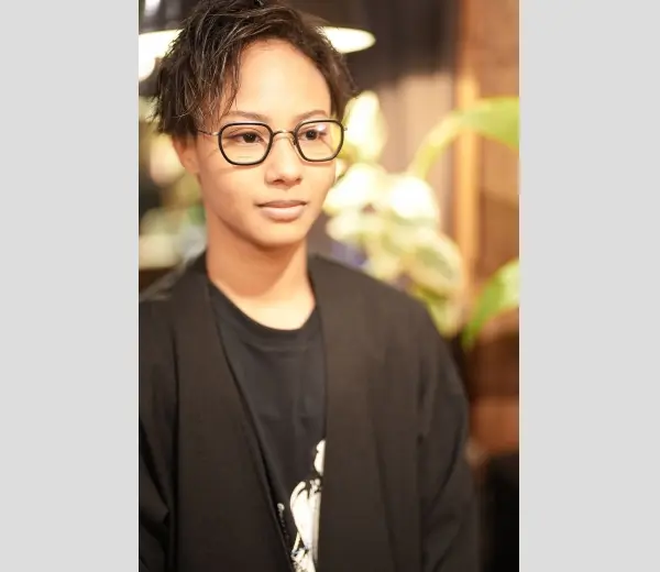 ★お客様ご紹介4444 H様　◆GOLD&WOOD  TITAN 04.01 PURE TITANIUM  ◆HOYA1.60非球面レンズ