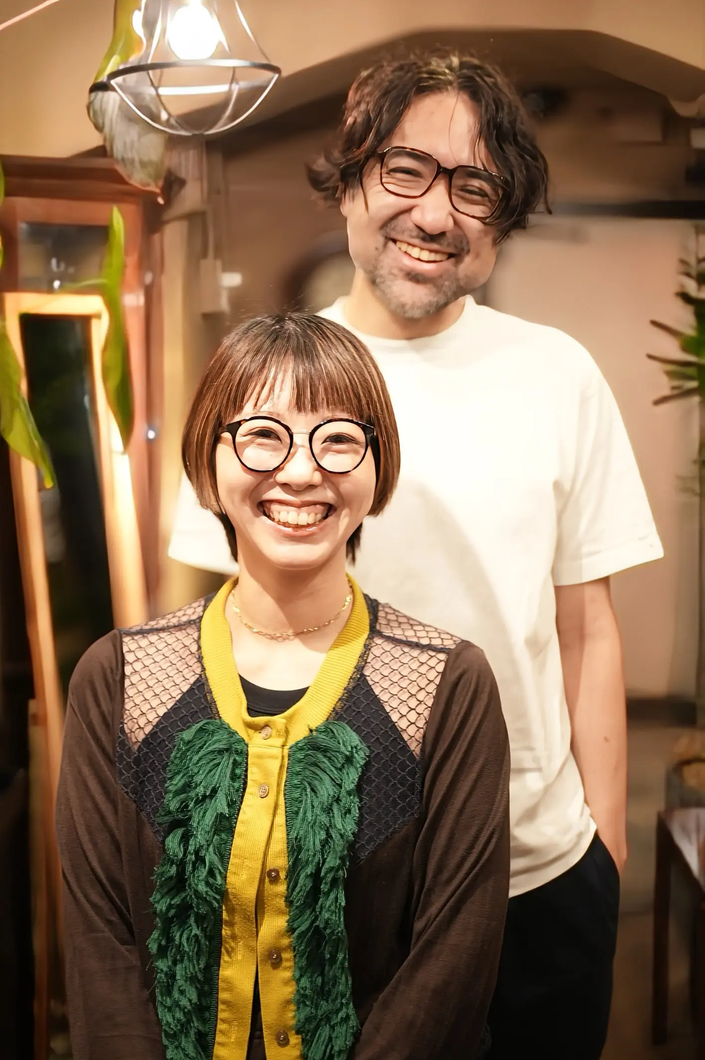 メガネ男子 & メガネ女子 」メガネ着用写真のご紹介