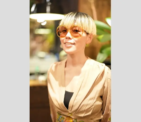 ★お客様ご紹介5126　F様　◆Christian Dior　Vintage 2062 40　◆度なしコパー50％Fレンズ