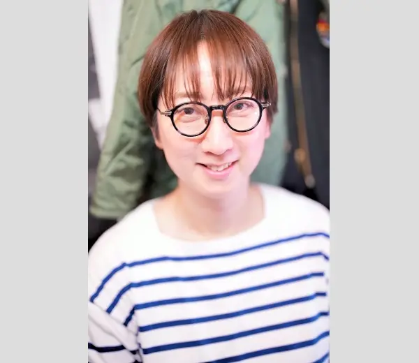 ★お客様ご紹介5257 S様 ◆内藤熊八 N-403 C-3◆HOYA1.60非球面VPコートレンズ