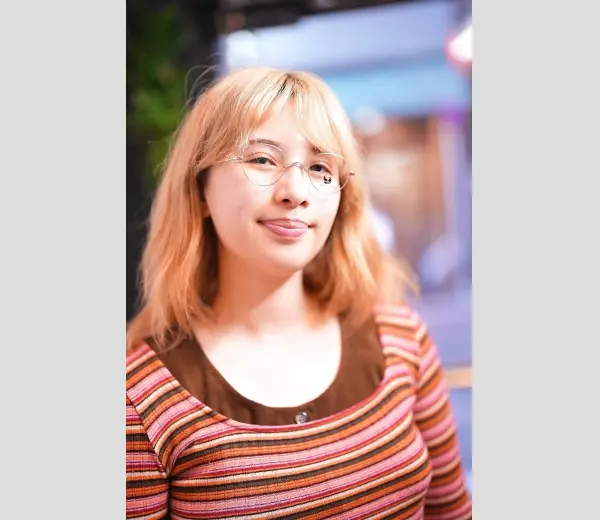 ★お客様ご紹介5459　A様　◆RG Optics - RG250516 col.01 ピンクゴールド ★Customer Introduction #5459 Ms. A