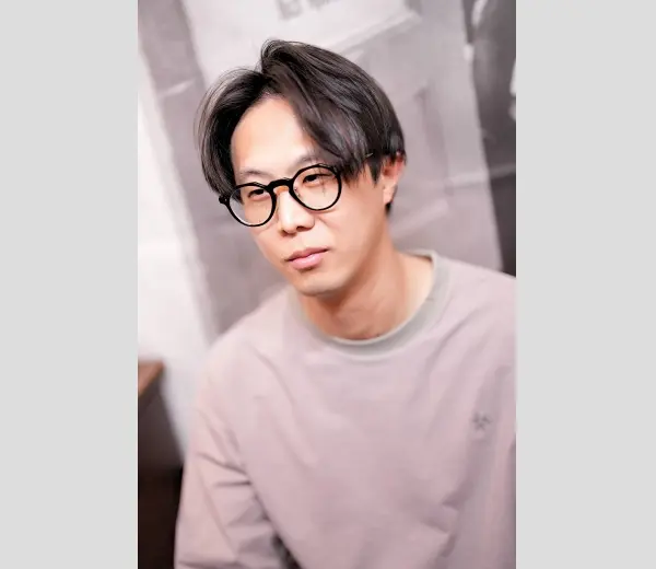 ★お客様ご紹介5460　ショウ様　◆カネコガンキョウ 金子眼鏡 - KA-64 BK BK　◆HOYA 1.67調光レンズ センシティ2 ブラウンレンズ　★Customer Introduction #5460 Mr. Sho