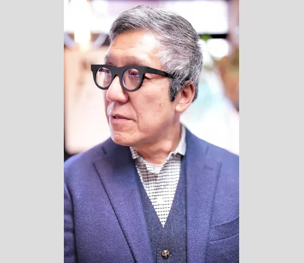 ★お客様ご紹介5462　W様　◆モスコット MOSCOT - OYGEN COL.GREY PEARL/SILVER