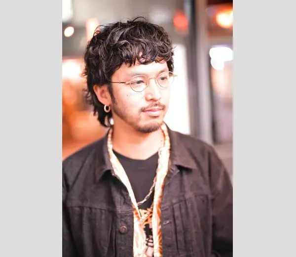 ★お客様ご紹介5550　K様　◆ルノア Lunor - M5 Mod.04 col.GP　◆HOYA 非球面 1.74 レンズ＋カラー（トゥルーグレイ35％）