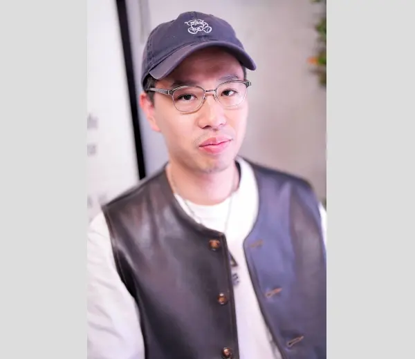 ★お客様ご紹介5556　W様　◆レイジャー ソサエティー　LEISURE SOCIETY - STANFORD SLV/BRN 12KGP  SLV/BRN　◆HOYA 度無し調光 SUNTECHグレー