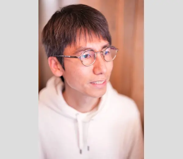 ★お客様ご紹介5563　O様　◆アイ.エノモト I.ENOMOTO - IE009 HORN　バッファローホーン 　◆HOYA1.67シンクロ遠近両用1レンズ