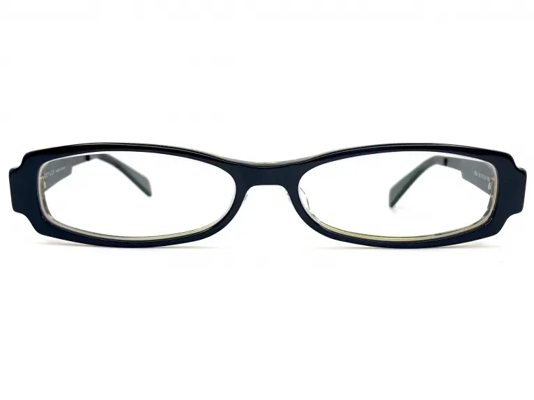 +3.50 Lafont ISSY & LA Comment ラフォン 老眼鏡 Lafont ISSY&LA TAXI 1106 51 真正面は黒、でも角度が付くと目が覚める
