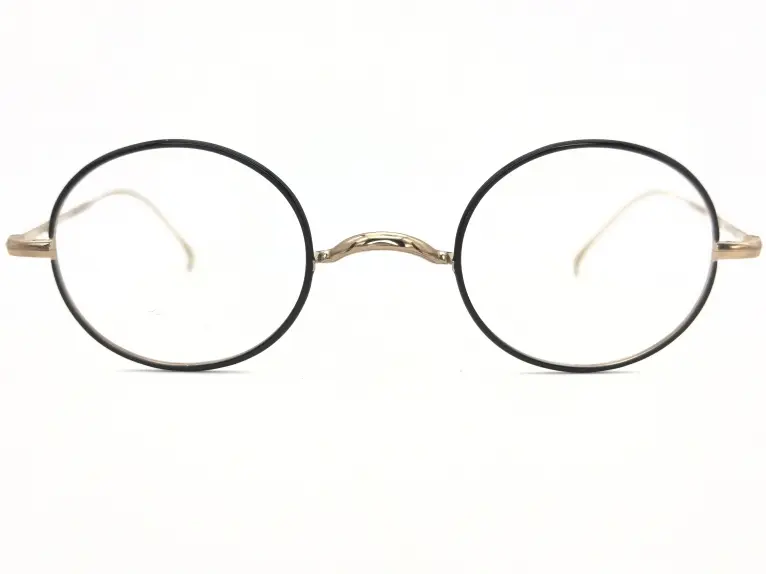 金子眼鏡　kv-49 BKGP 度付きメガネ