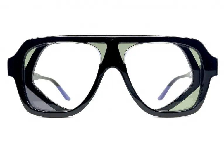 Kuboraum クボラム K30 スクエアフレーム ブラック サングラス  