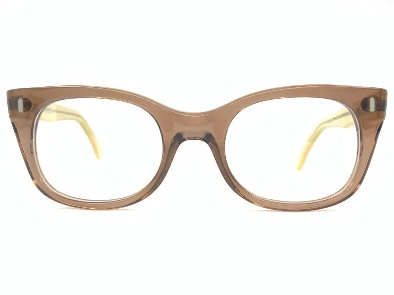 CUTLER &amp; GROSS カトラーアンドグロス メガネ  茶 【古着】【中古】【送料無料】 中古・古着通販】CUTLER & GROSS (カトラー&グロス) オーバル型