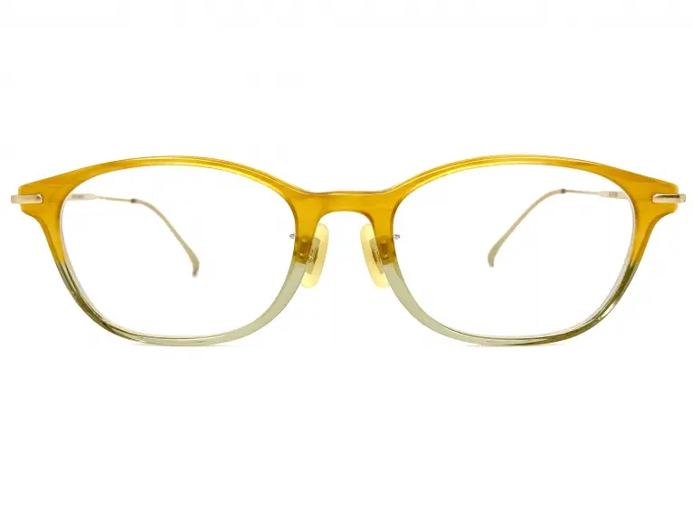 カネコガンキョウ 金子眼鏡｜VINTAGE KV-18 YLKH PURE TITANIUM｜金子