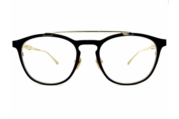 EZE BRN/GLD 18KGP TITANIUM