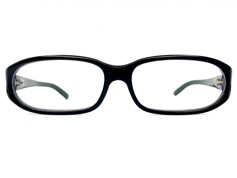 FACET POINT メガネ ブラック オーバル（プラダ PRADA｜オーバル型セル  