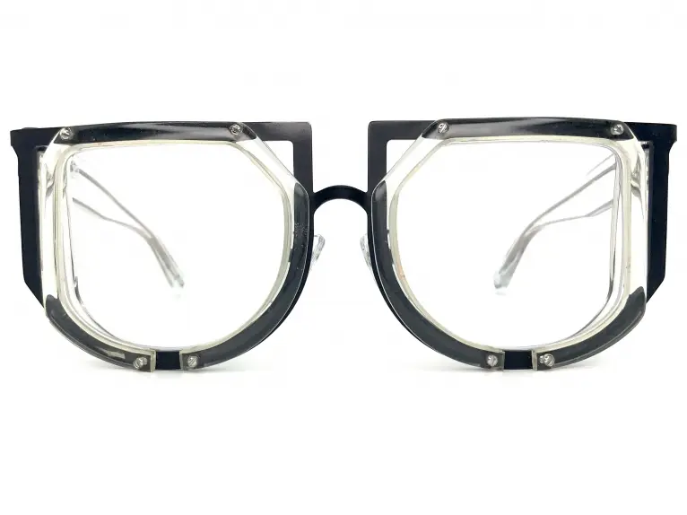 新品未使用ドリスヴァンノッテン×リンダファロービッグサングラスメガネアイウェア 別注！LINDA FARROW × DRIES VAN NOTEN サングラス