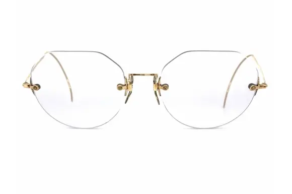 縄手式 ツーポイント メタル フレーム ケーブルテンプル クラウンパントゥ