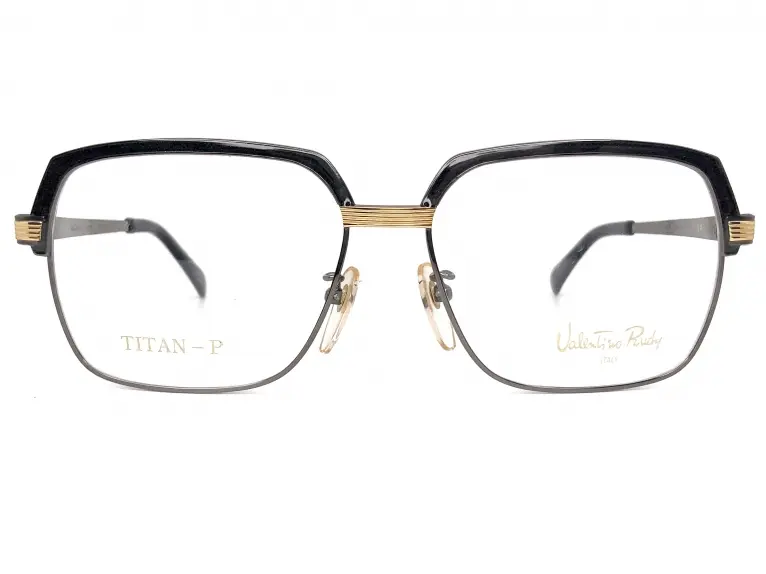 ヴィンテージ　valentino rudy 度入れメガネ VALENTINO RUDY ヴァレンティノルゥディ V-3693 col.G-1 52サイズ