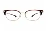 M-70 1203 レッドブラウン/ホワイトゴールドマットシャーリング TITANIUM