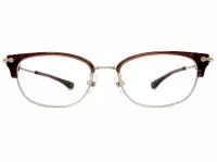 M-70 1203 レッドブラウン/ホワイトゴールドマットシャーリング TITANIUM