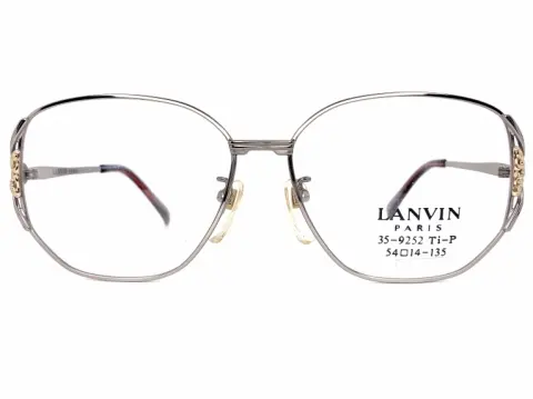 LANVIN　ランバンビンテージフレーム　未使用品 LANVIN ランバン 日本製 Ti-P 眼鏡フレーム - メルカリ