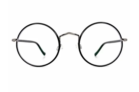 EISEN COL.Black/Gunmetal　テンプル縮み若干あり