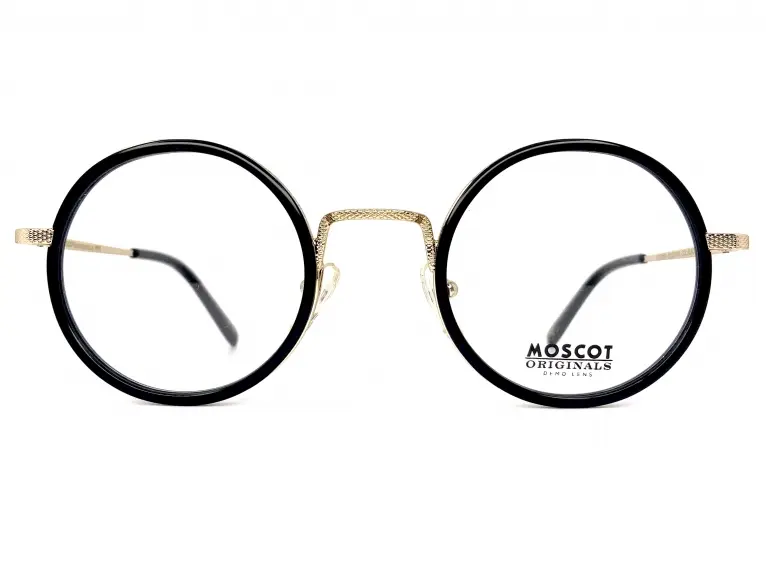 mocot出品 モスコット MOSCOT｜SHIKKER COL.BLACK/GOLD｜モスコットのクラシカル