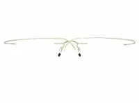 ツーポイント式 リムレス 印字消え