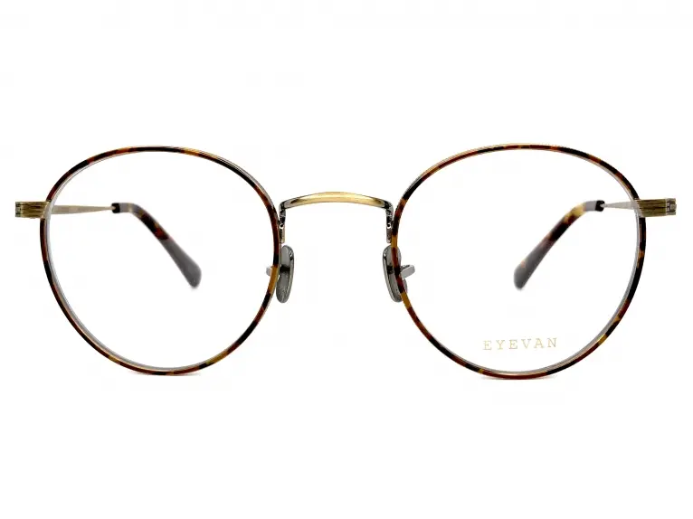 アイヴァン EYEVAN｜Lilo AG-C｜EYEVANの美しく上品なボストン型チタン  