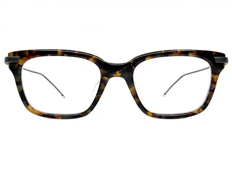 【極美品】THOM BROWNE TB-701-53 ブラックフレーム　ヒカキン トム・ブラウン ニューヨーク THOM BROWNE. NEWYORK｜TB-701-H-NVY-SLV