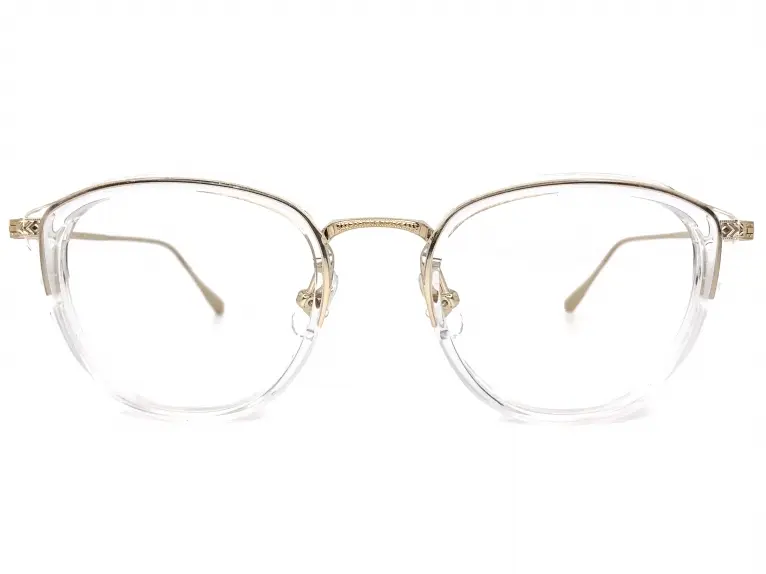 楽天市場】内藤熊八作 N-301W 3 48 メガネ ナイトウクマハチサク 908