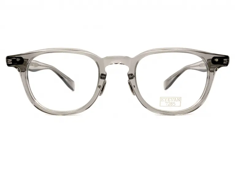EYEVAN7285 344 col.100 ガラスレンズ仕様（ブルー） 美品 付属品完備