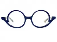 FACE CODE 右テンプル修理品 ラウンド型 セルフレーム