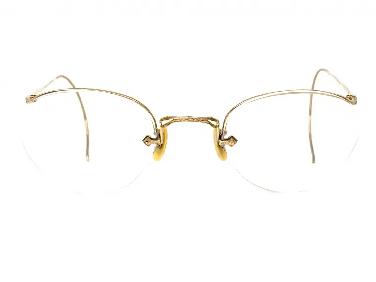 アメリカンオプティカル AmericanOptical ｜AO 10-12KGF 金張り 縄手式