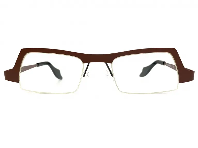 テオ Theo｜EYE WITNESS QX 212 PURE TITANIUM｜テオ！左右非対称EYE