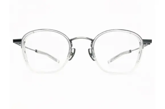 M-48 0104 クリアスモーク/アンティークシルバー TITANIUM