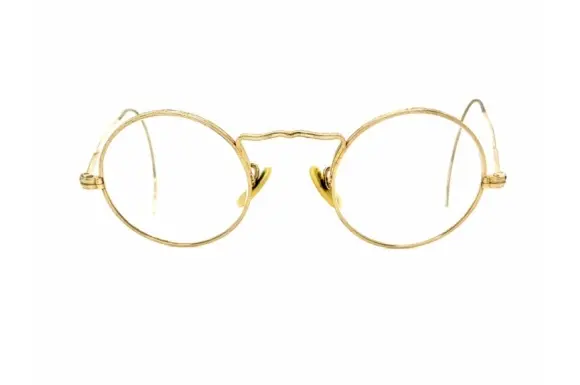 AO CORTLAND ラウンド型 メタルフレーム 縄手式 Vintage