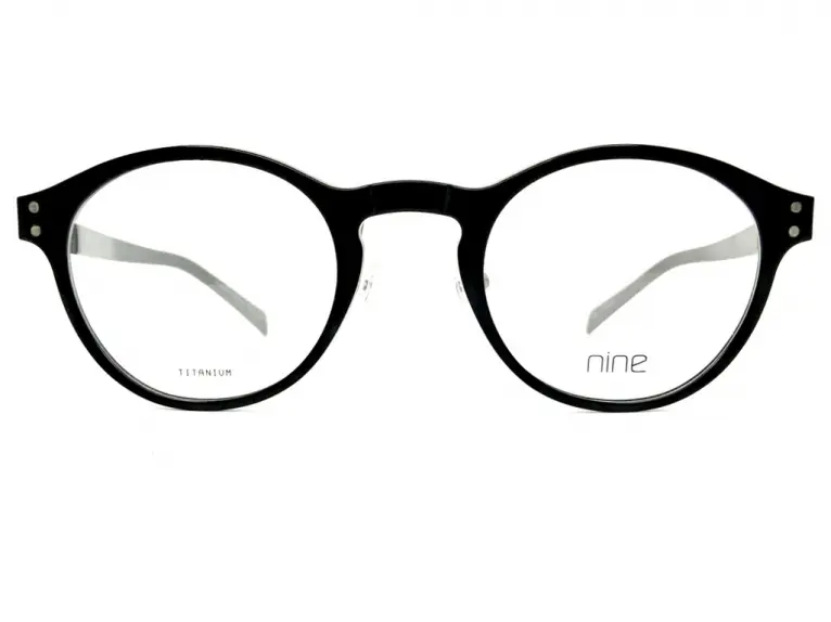 ナイン アイウェア nine eyewear｜2430 BLK TITANIUM｜デンマーク発