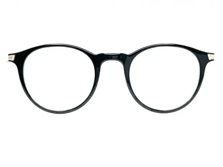カネコガンキョウ 金子眼鏡｜KCG-05 BK K18-DEC｜豪奢な金無垢飾り鋲が