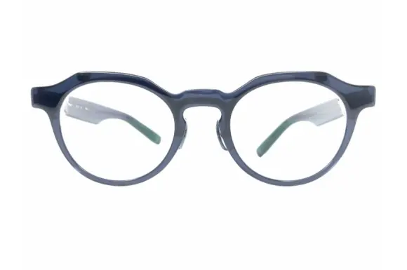 NPM-57 8432  イニシャルあり ブルーグレー/クリアブルーレイヤー