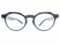 NPM-57 8432  イニシャルあり ブルーグレー/クリアブルーレイヤー