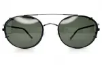 ZEV COL.Black/Gunmetal 右テンプル若干縮みあり クリップオン付き