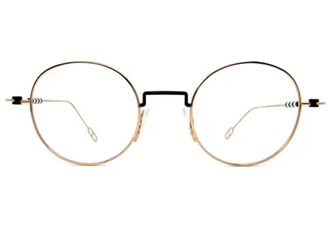 カネコガンキョウ 金子眼鏡｜KJ-45 BKBG｜KANEKO OPTICALの跳ね上げ